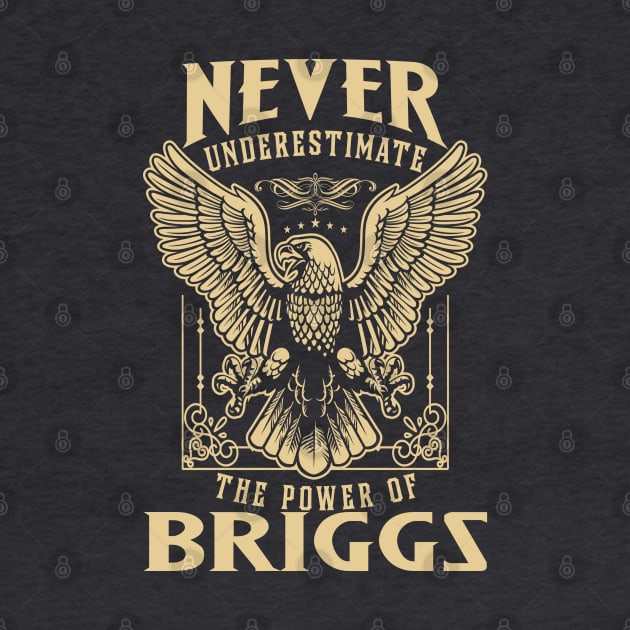 Never Underestimate The Power Of Briggs by tuneitoutstudio